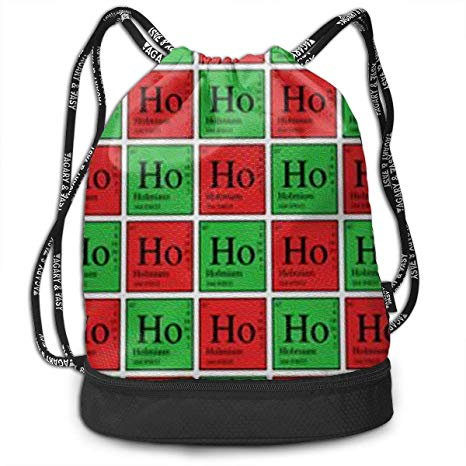 Amazon.com: OLOSARO Drawstring Bag Ho Ho Ho Shoulder Bags Travel