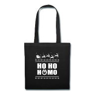 Proud To Be Homo | Ho Ho Homo Christmas LGBT - Tote Bag