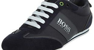 Amazon.com: Hugo Boss BOSS Men's Lighter Low Coated Canvas Suede