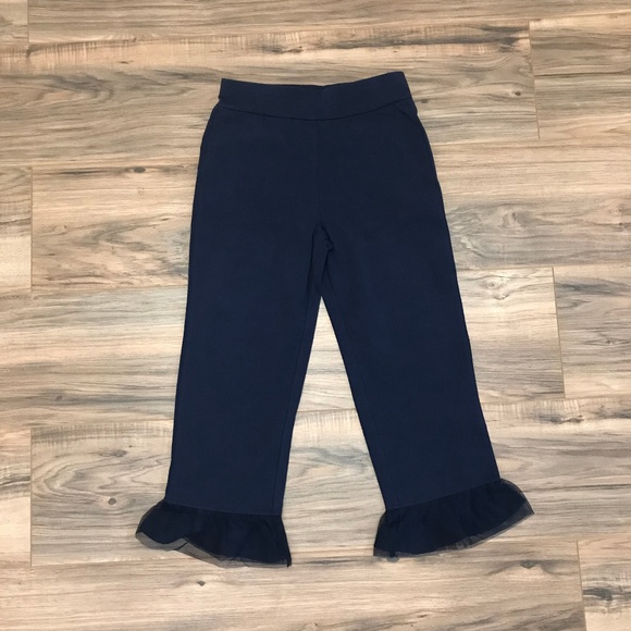 kingkow Bottoms | Dark Blue Navy Stretch Pants 140 Girls | Poshmark