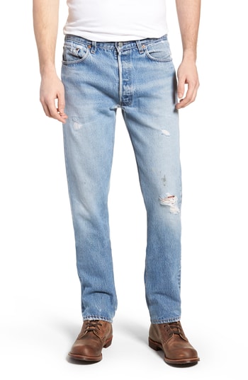 Men's Levi'S Authorized Vintage 501(TM) Tapered Slim Fit Jeans, Size