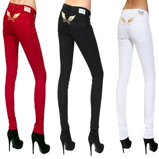 2019 Jeans For Women New Female Denim Elastic Skinny Pants Designer