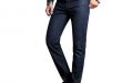 Drizzte Men's Jeans Blue Denim Business Stragiht Silm Fit Jeans Size