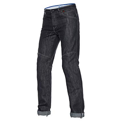 Amazon.com: Dainese Men's D1 Evo Jeans Size 32 Black/Aramid Denim