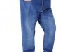 Jeans Men Plus Size 44 45 46 47 48 Designer Cotton Stretchy Denim