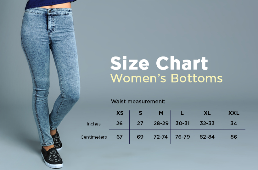 SIZE GUIDE | BENCH/ Online Store