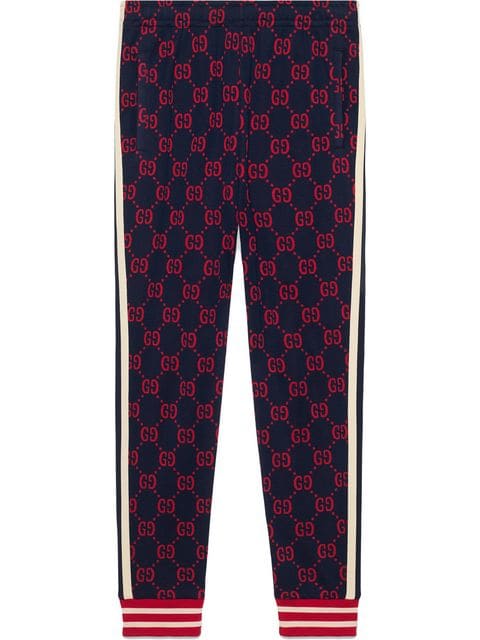 Gucci GG jacquard jogging pants $1,250 - Shop SS19 Online - Fast