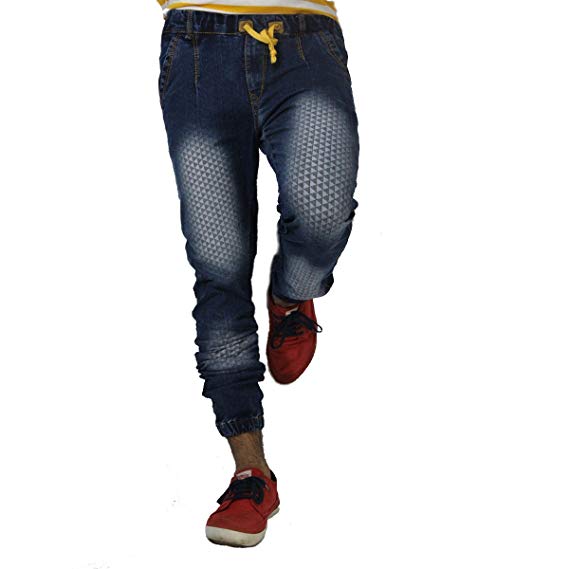 Won.99 Men's joker Slim Fit Jeans (psoo221_Light Blue_34): Amazon.in