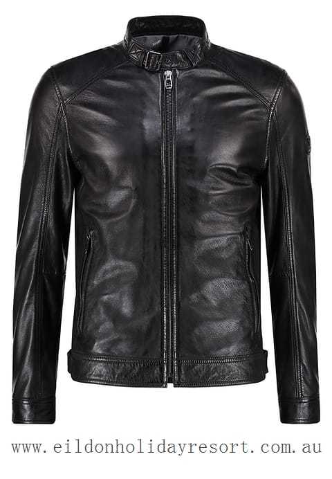 JOOP! Men PEEL Leather jacket black 100% leather - Top Selling