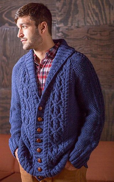 Men's Sweater Knitting Patterns - In the Loop Knitting