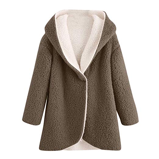 Amazon.com: Women Faux Fur Coats Jackets,Vanvler Ladies Sherpa