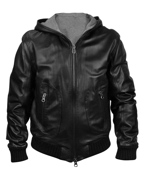 Hooded Leather Jackets - Shop Designer Leather Jackets Clothes Online