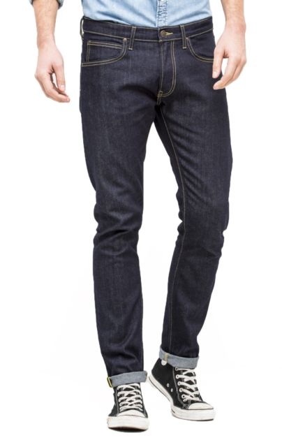 Buy Lee Slim Tapered Luke Jeans Urban Dark Denim Rigid Wash Waist 34