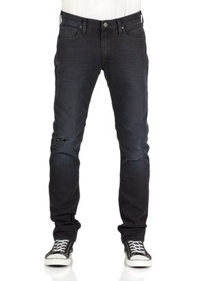 Lee Men's Jeans Luke Slim Tapered Fit - Blue - Deep Night | eBay