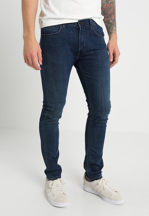 Lee LUKE - Slim fit jeans - dark-blue denim - Zalando.co.uk