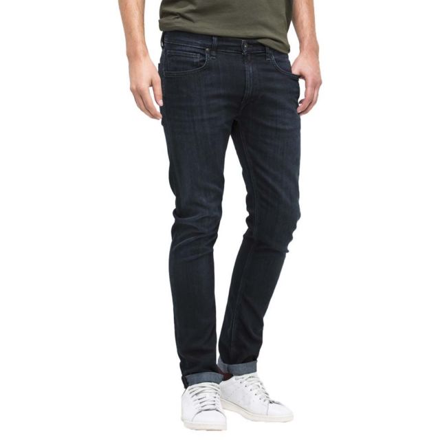 Mens Lee Luke Tapering Jeans Dark Indigo W31 30l Cs074 03 D | eBay