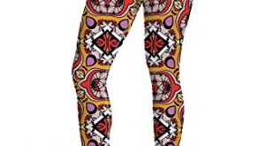Gorgeous Palace Pattern Leggings with Pocket for Women Yoga High