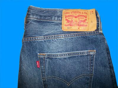 Name Brand Jeans™ - Levis 501 Buttonfly 40 W x 36 L