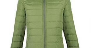 Amazon.com: SUNDAY ROSE Packable Puffer Jacket Women Slim Fit