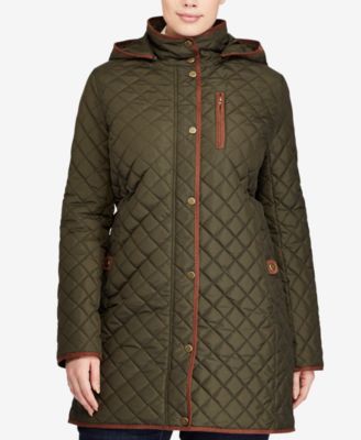 Lauren Ralph Lauren Plus Size Lightweight Quilted Jacket - Coats