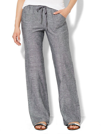 NY&C: 38.95 CLASSIC LINEN PANT