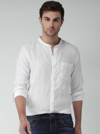 Linen Shirt - Buy Linen Shirts for Men Online in India | Myntra
