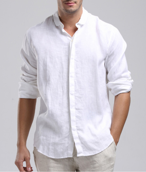 Mens Linen Shirt u2026 | Things to Wear in 2019u2026