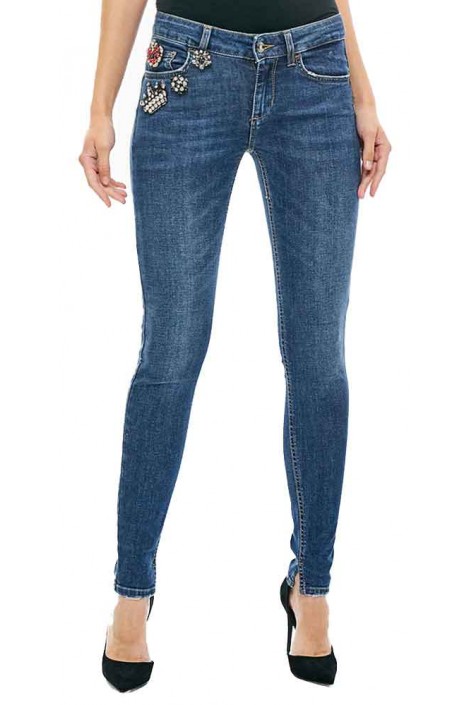 LIU JO Fabulous jeans with stones - Motor Jeans Abbigliamento