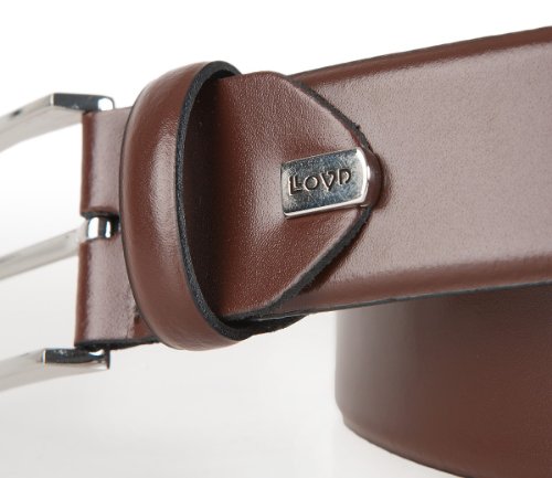 LLOYD Belt Men's Belt Leather Belt 1317 44 Brown/Brandy, Länge:90 cm
