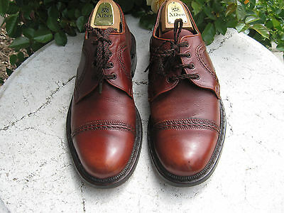 LLOYD SHOES - Premier Handmade - Vintage - Brown Leather mens 11.5