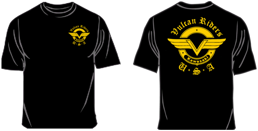 Standard VRA Logo Shirts | Vulcan Riders Association USA | Good