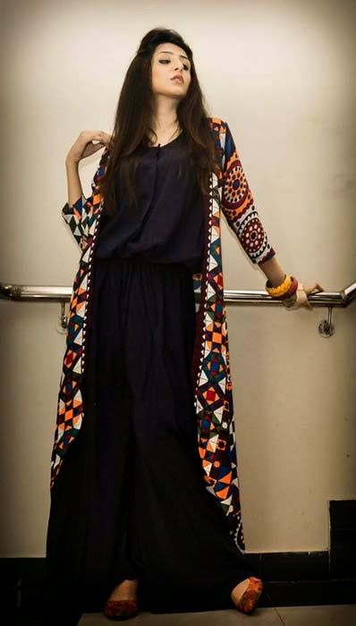 Stylish Eid And Party Wear Long Shirts For Girls By Maverick From