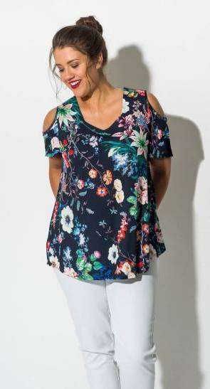 Damen Shirts Longshirts große Größen bei Zimano auf Rechnung kaufen