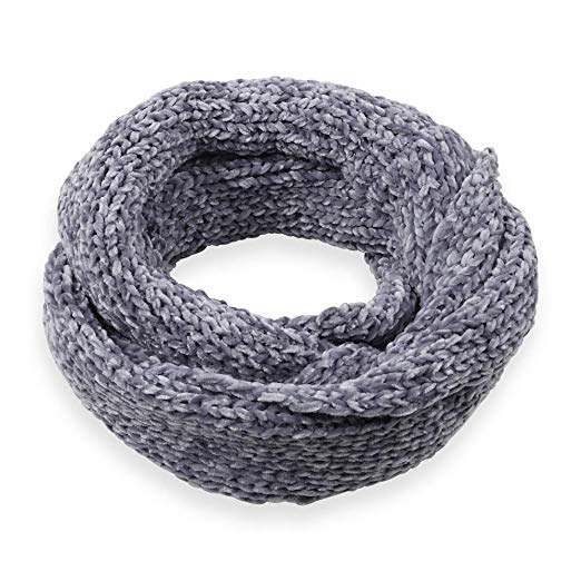Knit Winter Infinity Circle Loop Scarf 2018 Newest Handmade Womens