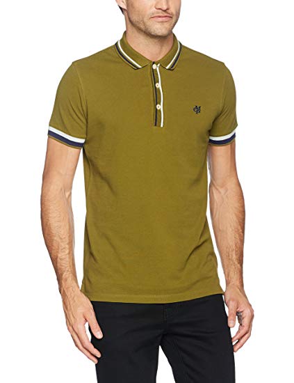 Marc O'Polo Men's 726232556000 Polo Shirt, Green (Pesto 444), L