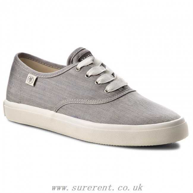 Marc O'polo Grey Women's Blue Sneakers Melange Shoes Necessary