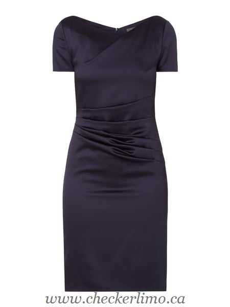Marie Noir - Women Cocktail dress with long sleeves 51LR5EH - Blue