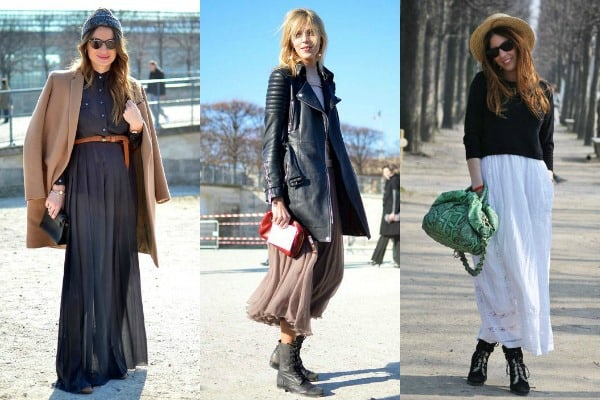 How to Wear a Maxi Dress in Winter - College Fashion