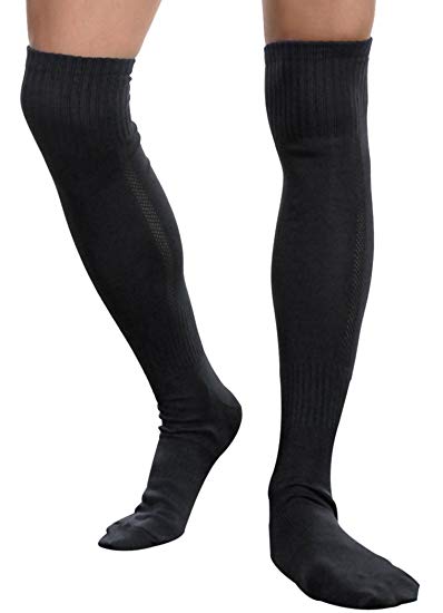 Long Stockings Men Socks Sports Football Socks Over the Knee Socks