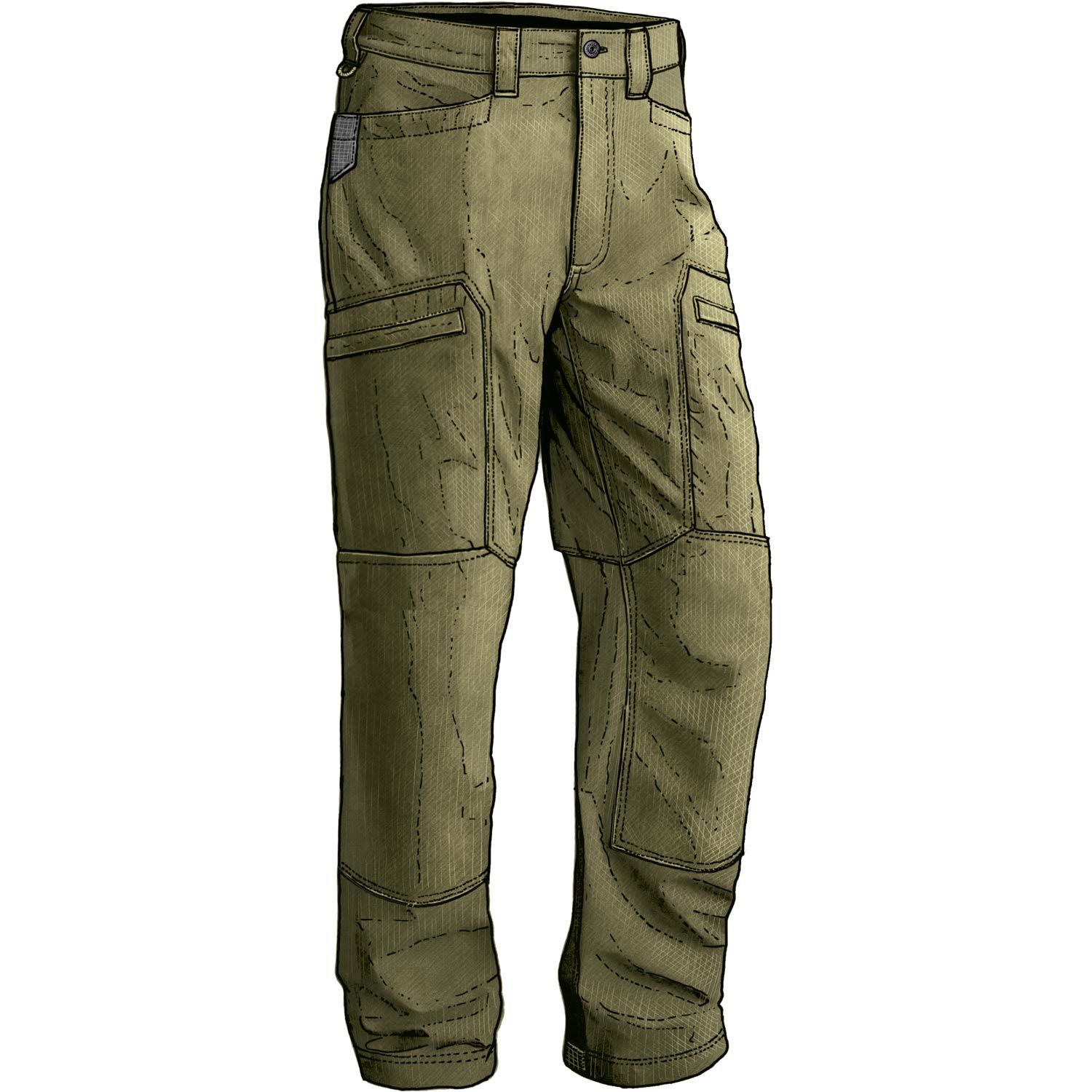 Men's Alaskan Hardgear Quickhatch Cargo Pants | Duluth Trading Company