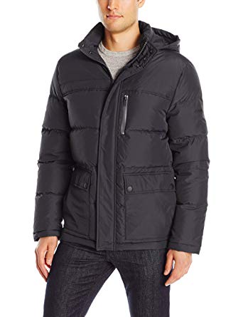 Kenneth Cole New York Men's Down Jacket with Hood at Amazon Men's