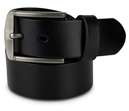 Mens Belt - Men's Belts - Adjustable Leather Belt for Men - Size 34