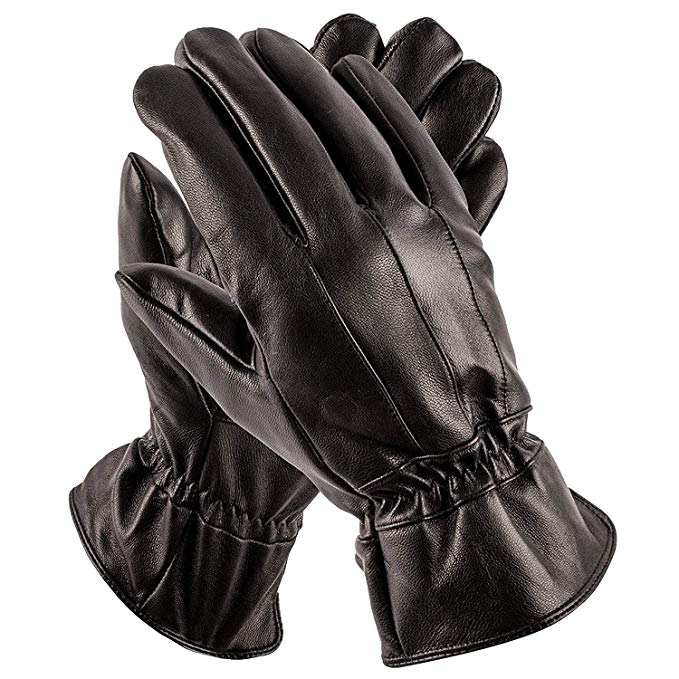 Pierre Cardin Mens Leather Gloves - Luxury Driving Gloves - Perfect