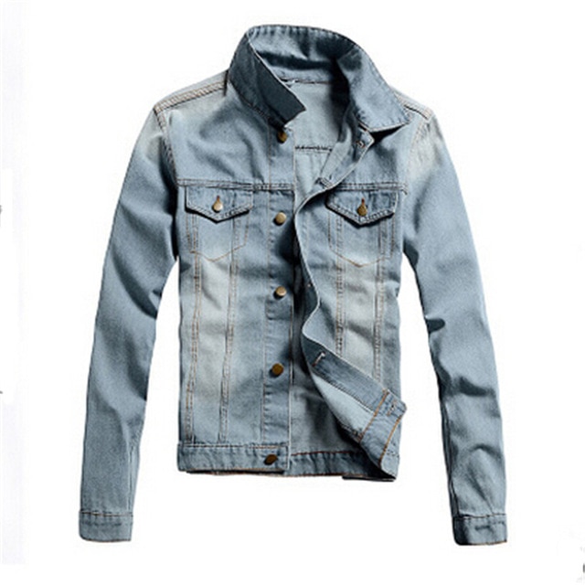 2016 Tops Jacket Men Jean jacket Denim jacket Latest Leisure Jacket