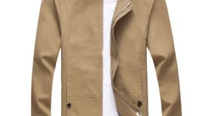 Spring thin Men's Leisure stand Jacket male, Good quality cotton