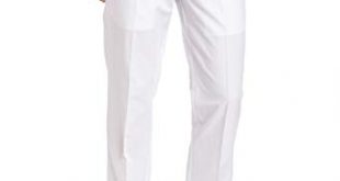 Cubavera Men's Linen-Cotton Herringbone-Textured Pant at Amazon
