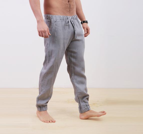 Mens linen pants Summer pants Pants for men Linen trousers | Etsy