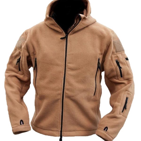 Men Tactical Military Winter Fleece Hooded Outdoor Jacket | Alexnld.com