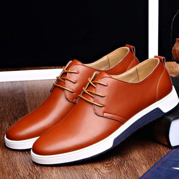 Shoes - Spring Autumn Men's Oxfords Flats u2013 Kaaum