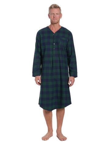 Men's 100% Cotton Flannel Sleep Shirts u2013 FlannelPeople